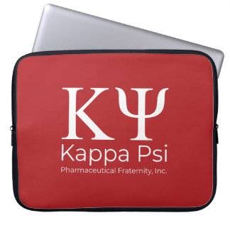 Kappa Psi Pharmaceutical Fraternity Laptop Sleeve
