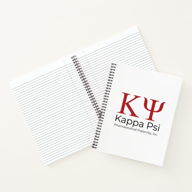 Kappa Psi Pharmaceutical Fraternity Notebook (Inside)