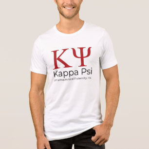 Kappa Psi Pharmaceutical Fraternity Tri-Blend Shirt