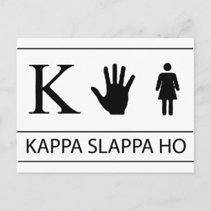 Kappa Slappa Ho Postcard
