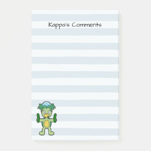 Kappa's Comments- Fun Yokai Monster Post-it Notes