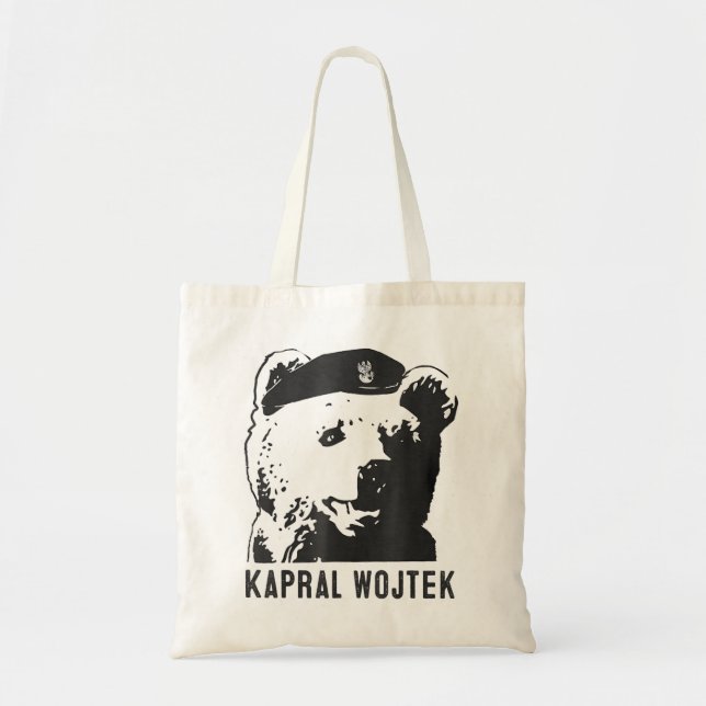 Kapral Wojtek The bear Wojtek Polish Bear  Tote Bag (Front)