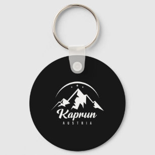 Kaprun Austria Ski Resort Skiing Snowboarding Souv Key Ring