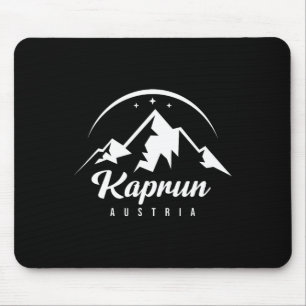 Kaprun Austria Ski Resort Skiing Snowboarding Souv Mouse Mat