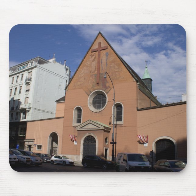 Kapuzinerkirche, Wien Österreich Mouse Mat (Front)