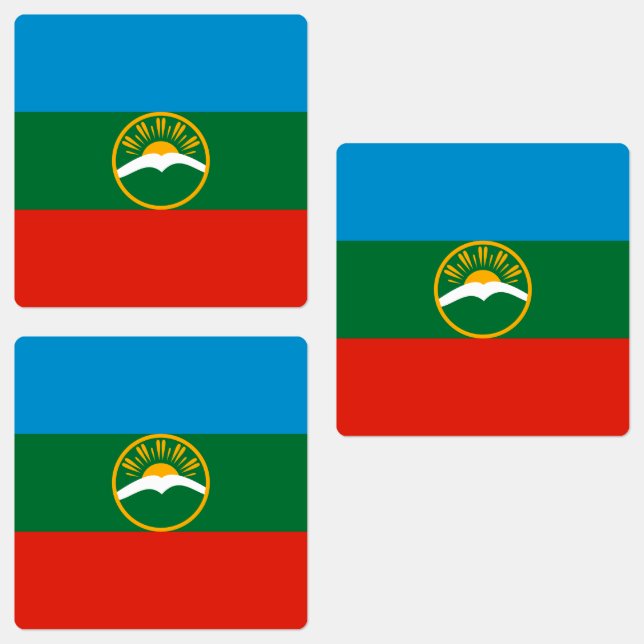 Karachay Cherkessia Flag (Group)