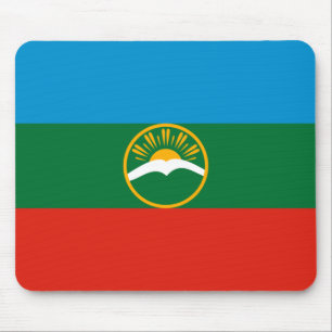 Karachay Cherkessia Flag Mouse Mat