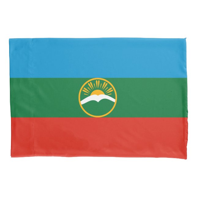 Karachay Cherkessia Flag Pillowcase (Front)