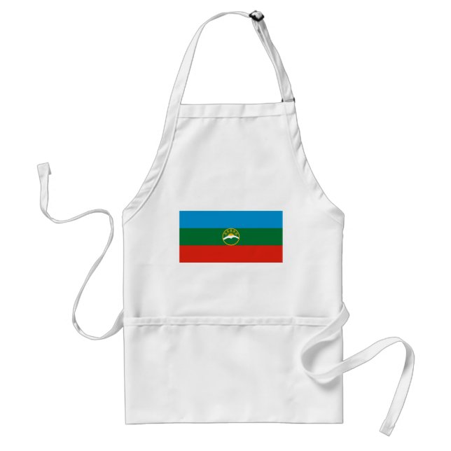 Karachay Cherkessia Flag Standard Apron (Front)