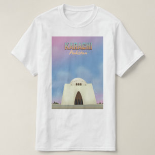 Karachi Pakistan travel poster T-Shirt
