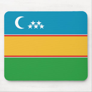 Karakalpakstan Flag Mouse Mat