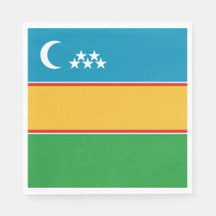 Karakalpakstan Flag Napkin