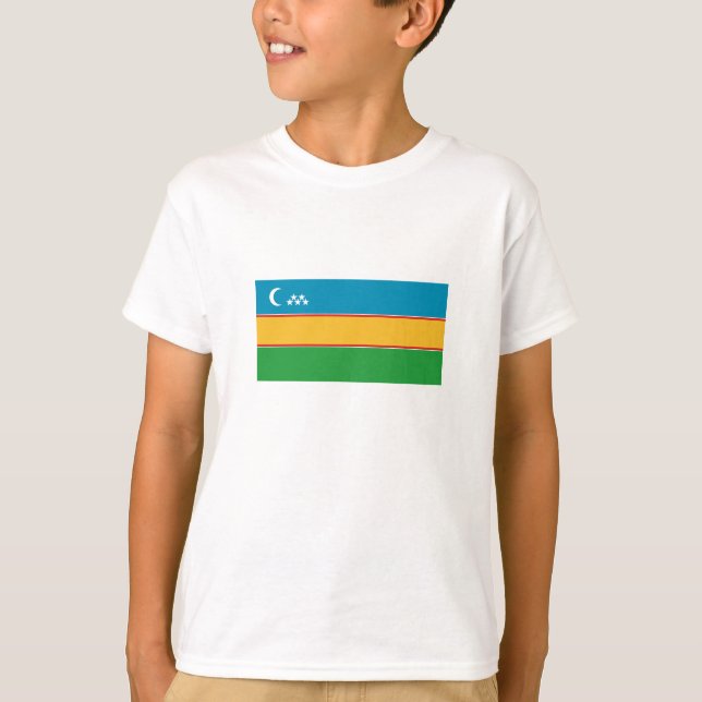 Karakalpakstan Flag T-Shirt (Front)