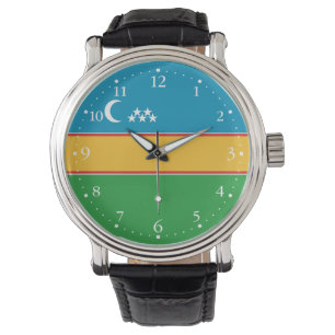 Karakalpakstan Flag Watch