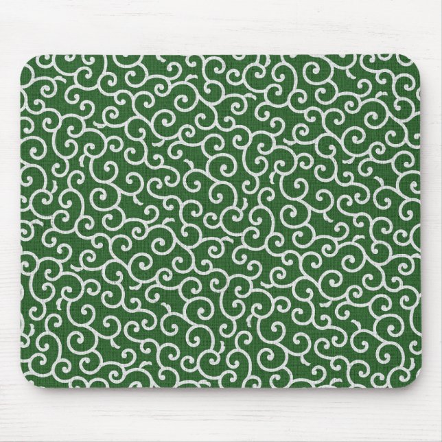 KARAKUSA - Mouse pad with arabesque　唐草文様-マウスパッド (Front)