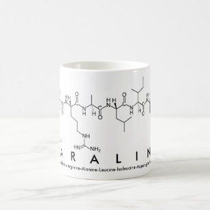 Karalina peptide name mug