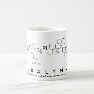 Karalynne peptide name mug