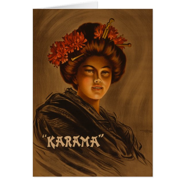 Karama Japanese Geisha Oiran Girl Courtesan (Front)