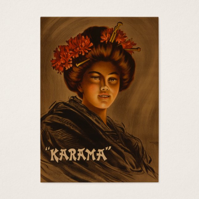 Karama: Japanese Romance Geisha Actress (Front)