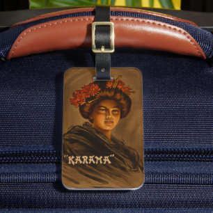 Karama: Japanese Romance Geisha Actress Luggage Tag