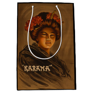 Karama: Japanese Romance Geisha Actress Medium Gift Bag