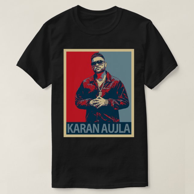 karan aujla Lightweight Hoodie.png T-Shirt (Design Front)