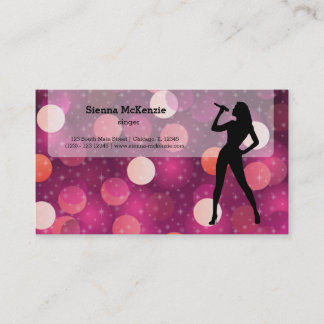 Karaoke Business Card