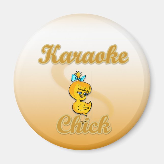 Karaoke Chick Magnet (Front)