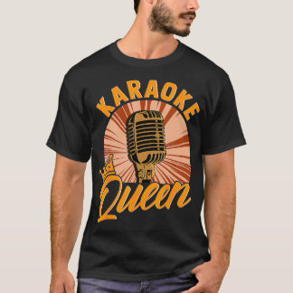Karaoke Funny Singing Music Song Sing Along Gift T-Shirt