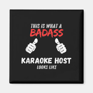 Karaoke Funny This Is What A Bad Karaoke Host Look Magnet