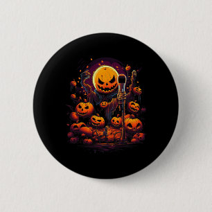 Karaoke Halloween Custom Graphic Tees For Men Wome 6 Cm Round Badge