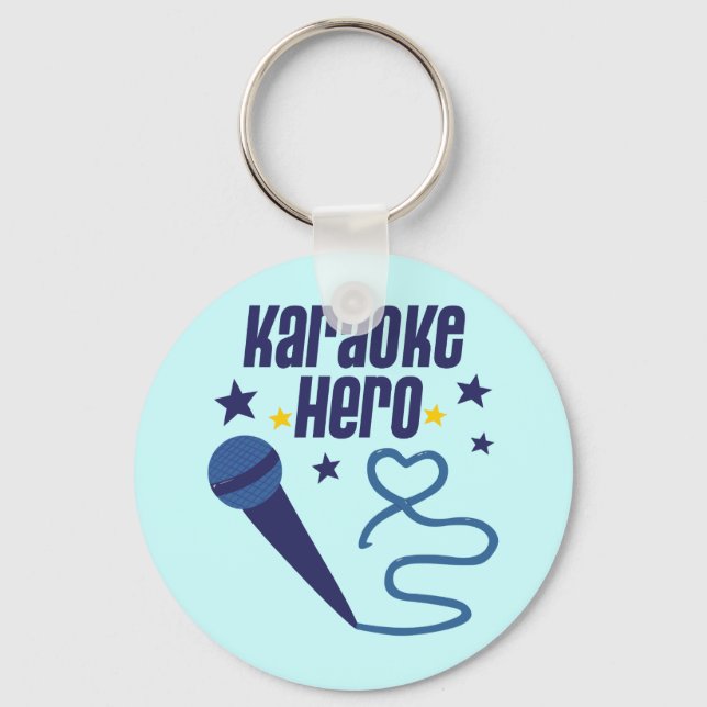 Karaoke Hero Key Ring (Front)