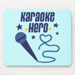 Karaoke Hero Mouse Mat