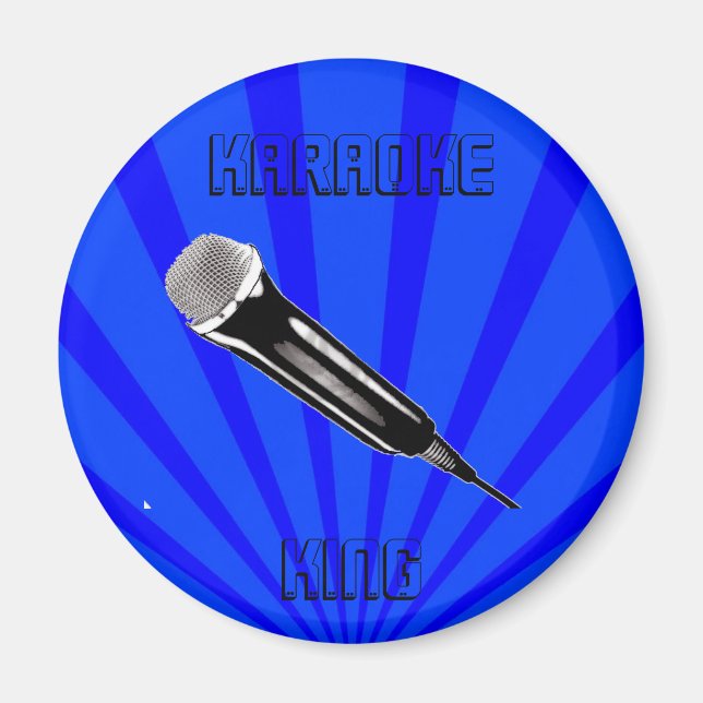 Karaoke King Magnet (Front)