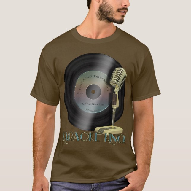 Karaoke King T-Shirt (Front)
