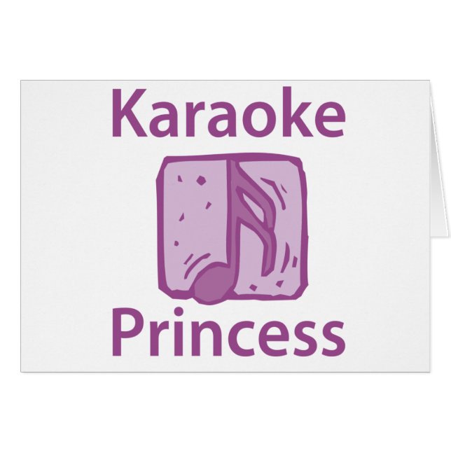 Karaoke Princess (Front Horizontal)