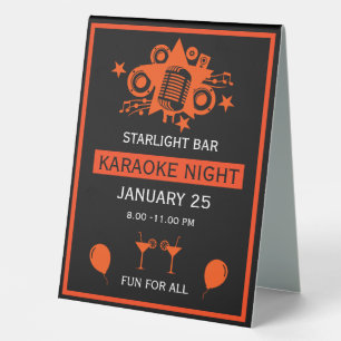 Karaoke Promotion Wall