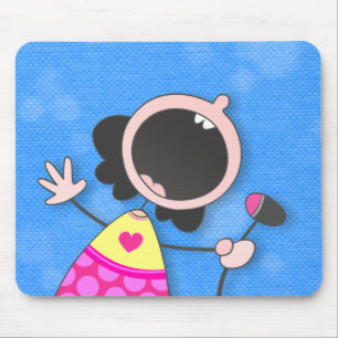 Karaoke Queen Mouse Mat