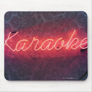 Karaoke Sign Mouse Mat
