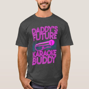 Karaoke Singer 80s Retro Daddys friend T-Shirt