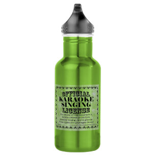 Karaoke Singing License 532 Ml Water Bottle