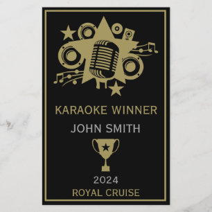 Karaoke Winner
