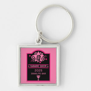 Karaoke Winner Key Ring