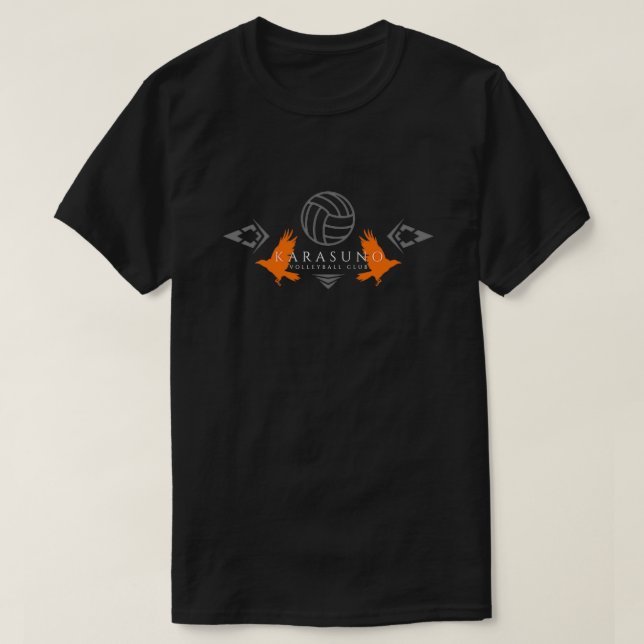Karasuno High haikyuu volleyball team T-Shirt (Design Front)