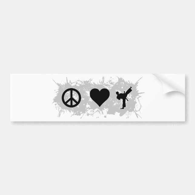 Karate5 Bumper Sticker (Front)
