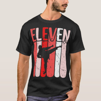 Karate 11th Birthday Boys Taekwondo Martial Arts T-Shirt