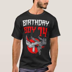 Karate 14Th Birthday Taekwondo 14 Years Old Martia T-Shirt