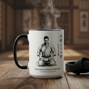 Karate 5th Precept  - Mentality Over Technique Mug