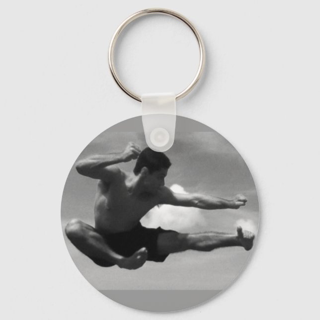 Karatê - A voadora Key Ring (Front)