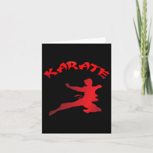 Karate Adult And Youth Martial Arts  Card